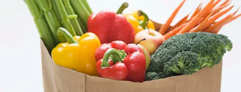 Bag of vegetables